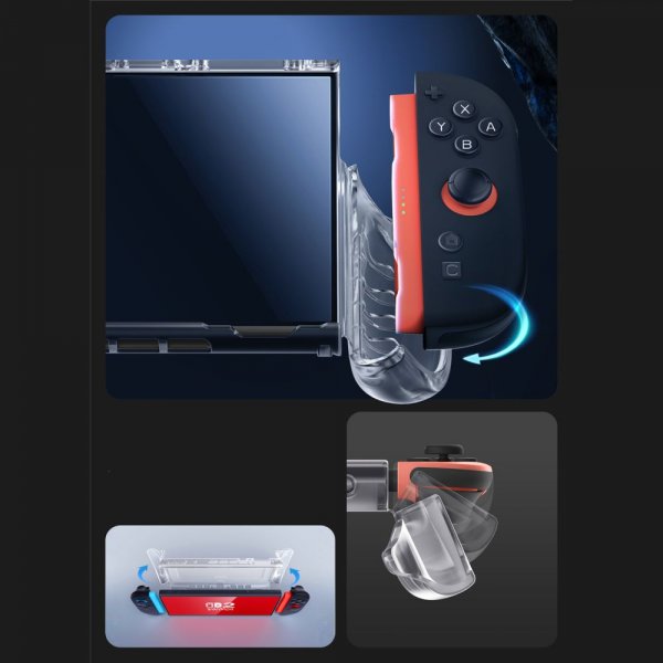 Supcase Nintendo Switch 2 Deksel Crystal Transparent