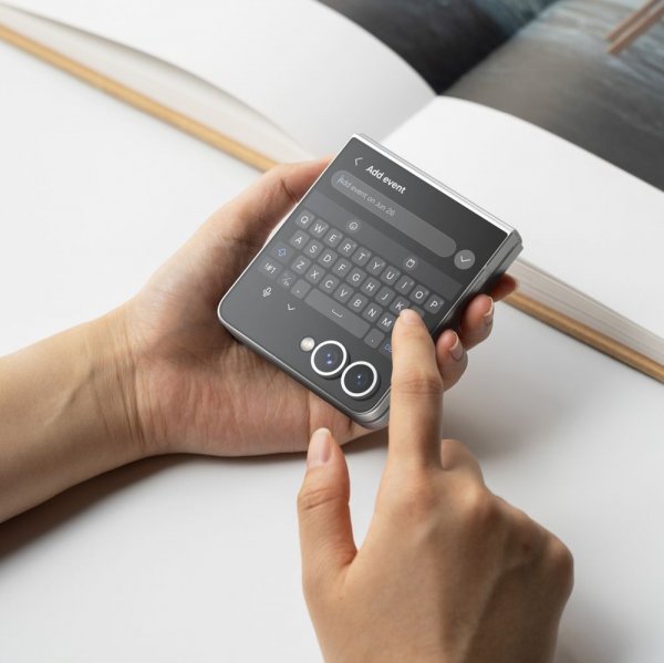 Ringke Samsung Galaxy Z Flip 7 Skjermbeskytter Easy Slide 2-pakning