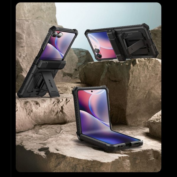 Supcase Samsung Galaxy Z Flip 7 Deksel ArmorBox Svart