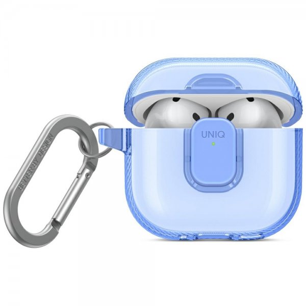 UNIQ AirPods 4 Deksel Glase Pro Blå