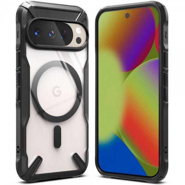 Ringke Google Pixel 10/Pixel 10 Pro Deksel Fusion X Magnetic Svart