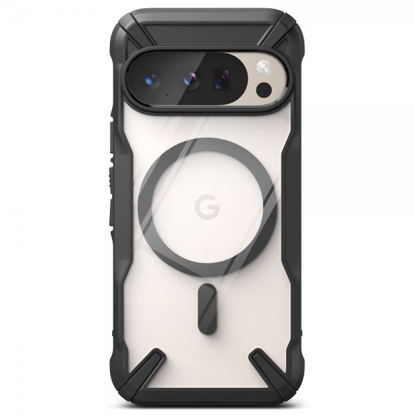 Ringke Google Pixel 10/Pixel 10 Pro Deksel Fusion X Magnetic Svart