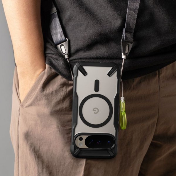 Ringke Google Pixel 10/Pixel 10 Pro Deksel Fusion X Magnetic Svart