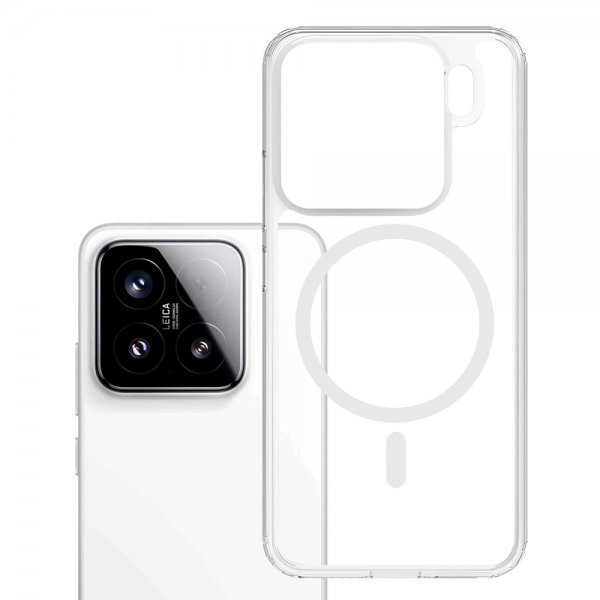 3mk Xiaomi 15 Deksel Armor MagCase Transparent