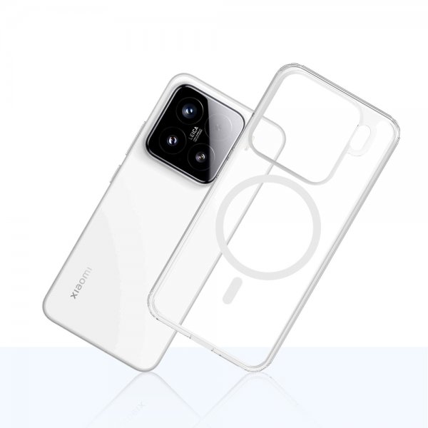 3mk Xiaomi 15 Deksel Armor MagCase Transparent