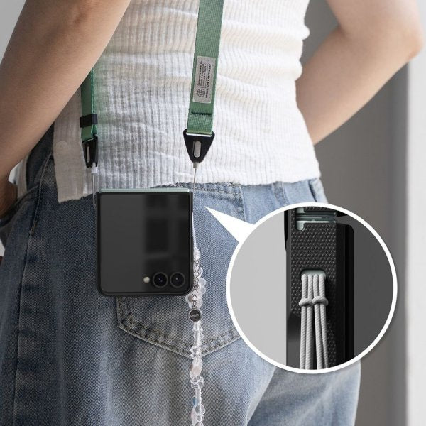 Ringke Samsung Galaxy Z Flip 7 Deksel Onyx Magnetic Svart