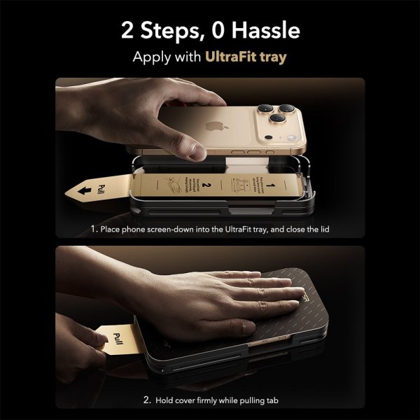 ESR iPhone 17 Pro Max Skjermbeskytter UltraFit Armorite