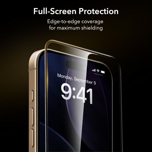 ESR iPhone 17 Pro Max Skjermbeskytter UltraFit Armorite