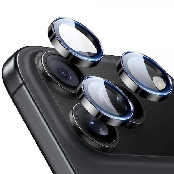ESR iPhone 14/15/16/17 Pro & Pro Max Kamerabeskytter Armorite Svart