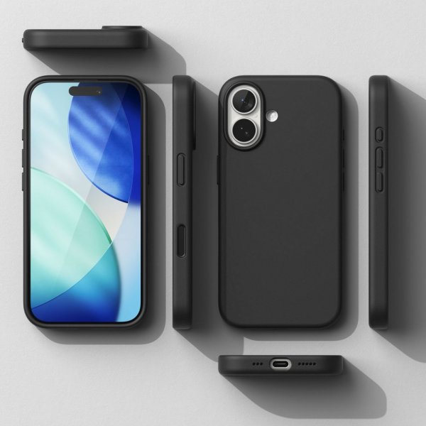 Ringke iPhone 17 Deksel Silicone Magnetic Svart