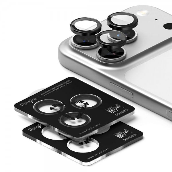 Ringke iPhone 17 Pro/iPhone 17 Pro Max Kamerabeskytter Camera Lens Frame 2-pakning