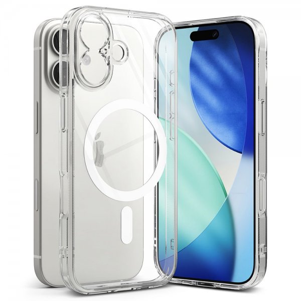 Ringke iPhone 17 Deksel Fusion Magnetic Transparent