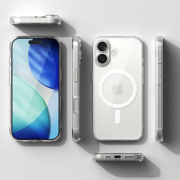 Ringke iPhone 17 Deksel Fusion Magnetic Transparent