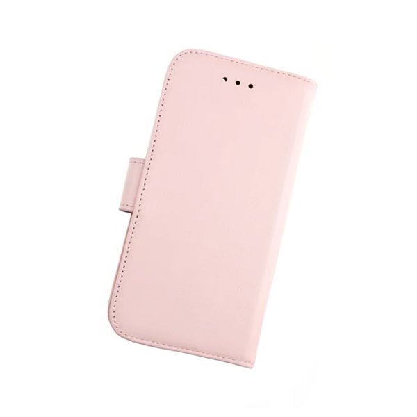 Rvelon iPhone 7/8/SE Etui Ekte skinn Kortlommer Rosa