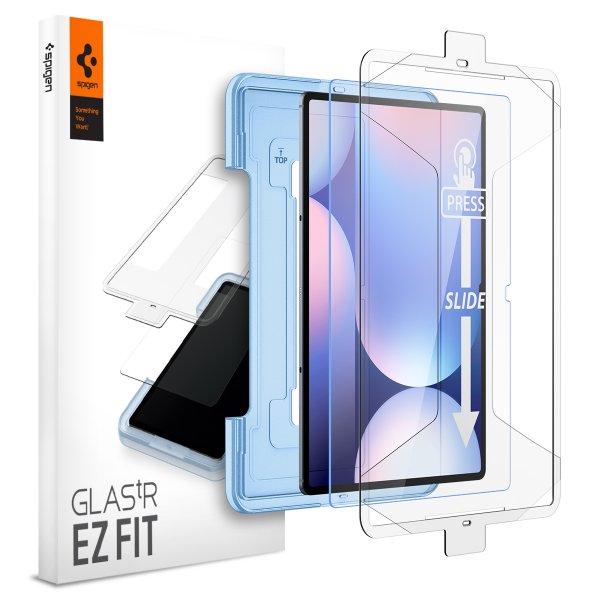 Spigen Samsung Galaxy Tab S9 Plus/Galaxy Tab S10 Plus Skjermbeskytter GLAS.tR EZ Fit