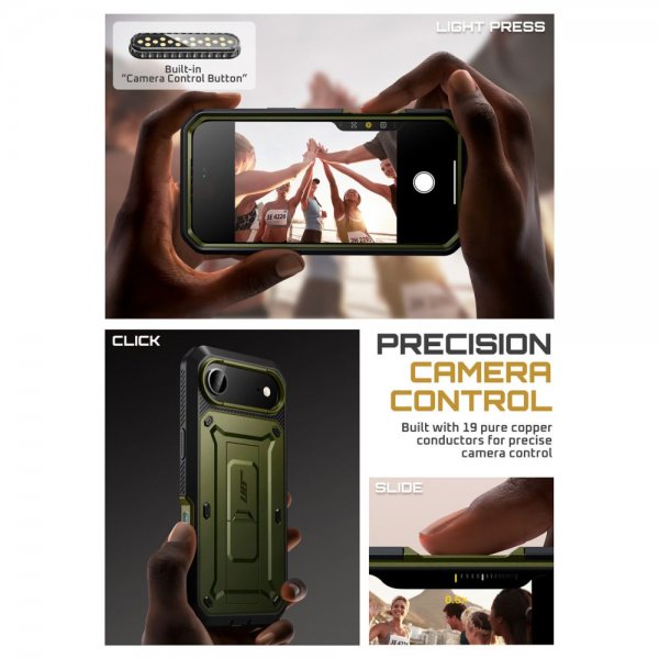 Supcase iPhone Air Deksel UB Pro Grønn