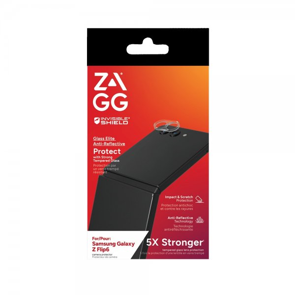 Zagg InvisibleShield Samsung Galaxy Z Flip 6/Flip 7 FE Kamerabeskytter Glass Elite Camera Protector