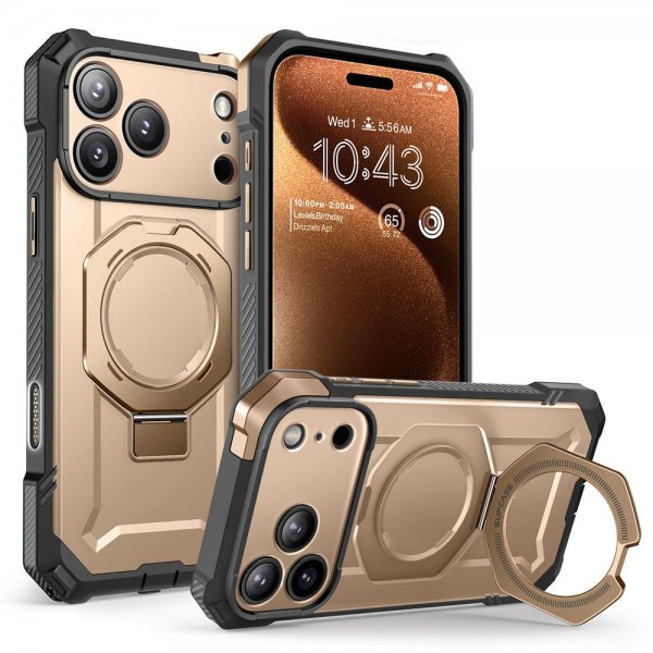 Supcase iPhone 17 Pro Max Deksel UB Grip MagSafe Gull