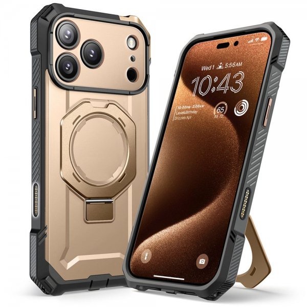 Supcase iPhone 17 Pro Max Deksel UB Grip MagSafe Gull
