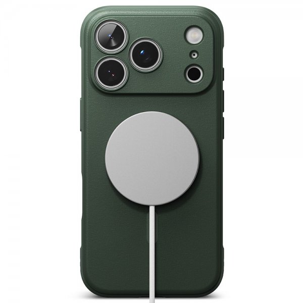 Ringke iPhone 17 Pro Deksel Onyx Magnetic Grønn