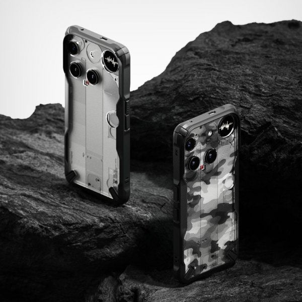 Ringke Nothing Phone 3 Deksel Fusion X Clear Black