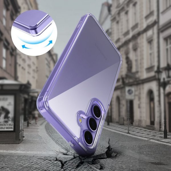 Tech-Protect Samsung Galaxy S25 FE Deksel FlexAir Hybrid Transparent