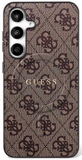 Guess Samsung Galaxy S25 FE Deksel 4G Pattern MagSafe Brun