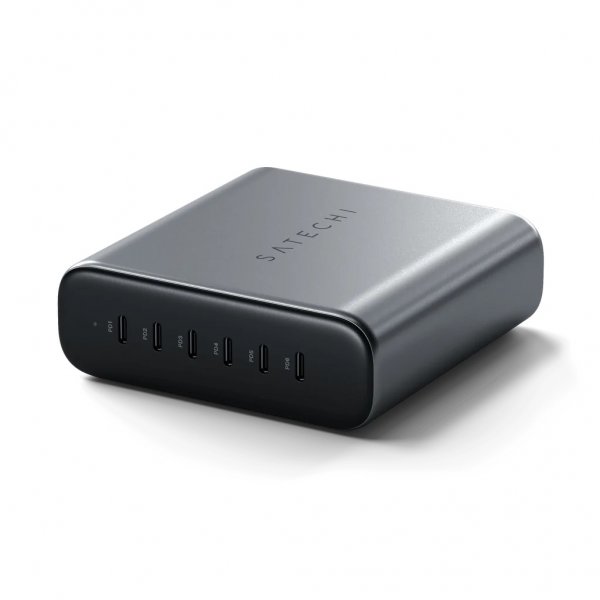 Satechi Lader 200W USB-C 6-port GaN Charger