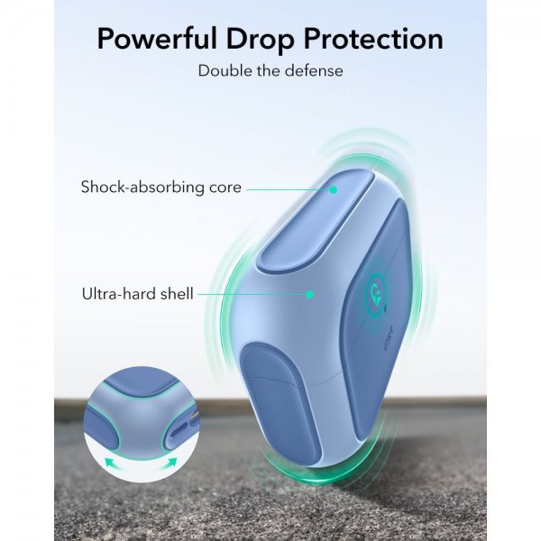 ESR AirPods Pro Deksel Orbit Hybrid HaloLock Blå