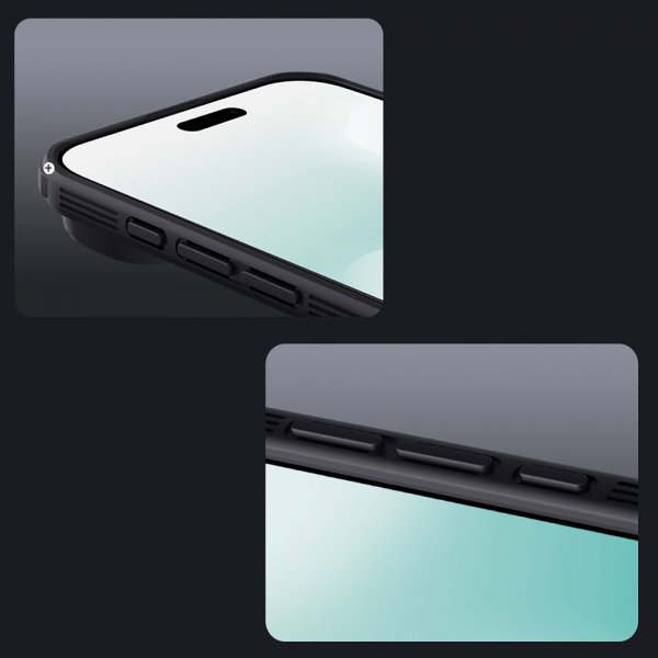 Nillkin iPhone Air Deksel CamShield Pro MagSafe Transparent Svart