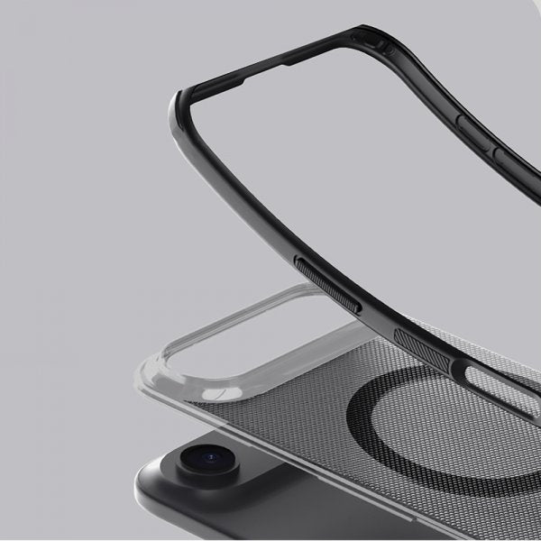 Nillkin iPhone Air Deksel Super Frosted Shield Pro MagSafe Transparent Svart
