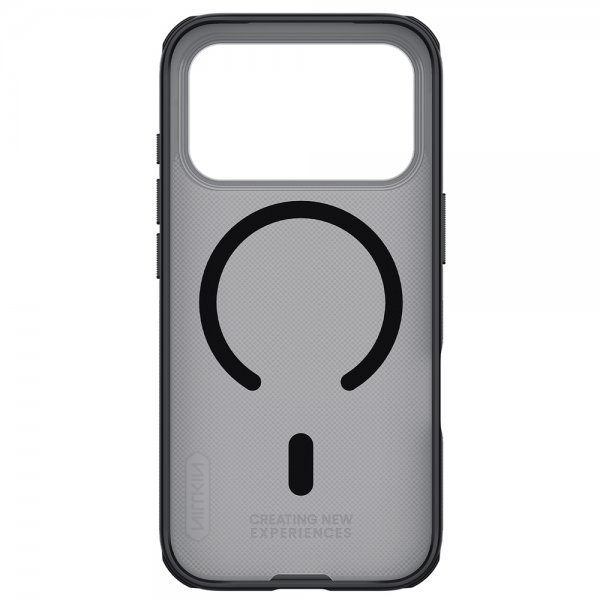 Nillkin iPhone 17 Pro Deksel Super Frosted Shield Pro MagSafe Transparent Svart