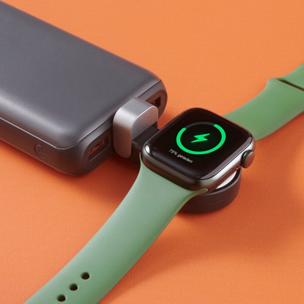 Hama Apple Watch Lader med USB-C kontakt Svart