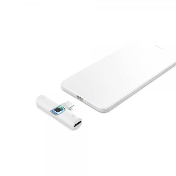Hama Lyd Adapter 2xUSB-C Hvit