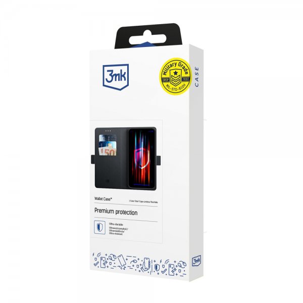 3mk Xiaomi Redmi Note 15 5G Etui Wallet Svart