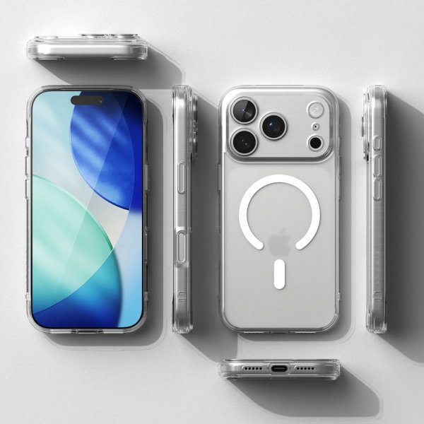 Ringke iPhone 17 Pro Max Deksel Fusion Magnetic Matte Transparent