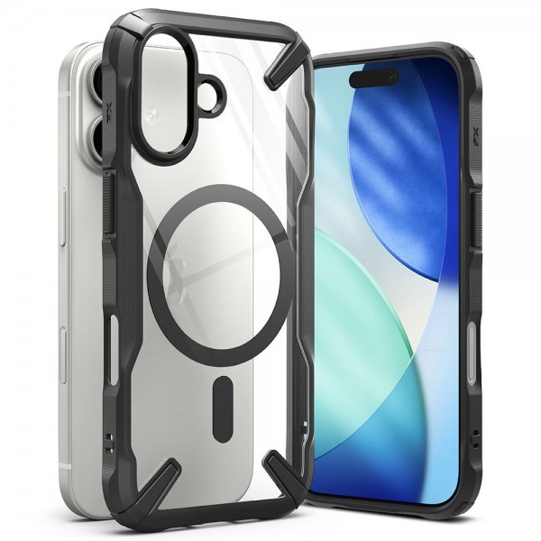 Ringke iPhone 17 Deksel Fusion X Magnetic Svart