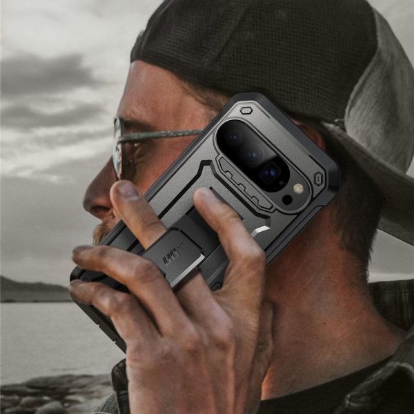 Supcase Google Pixel 10/Pixel 10 Pro Deksel UB Pro Svart