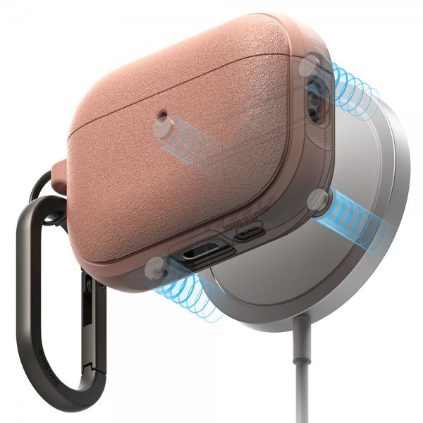 Ringke AirPods Pro 3 Deksel Onyx Magnetic Coral
