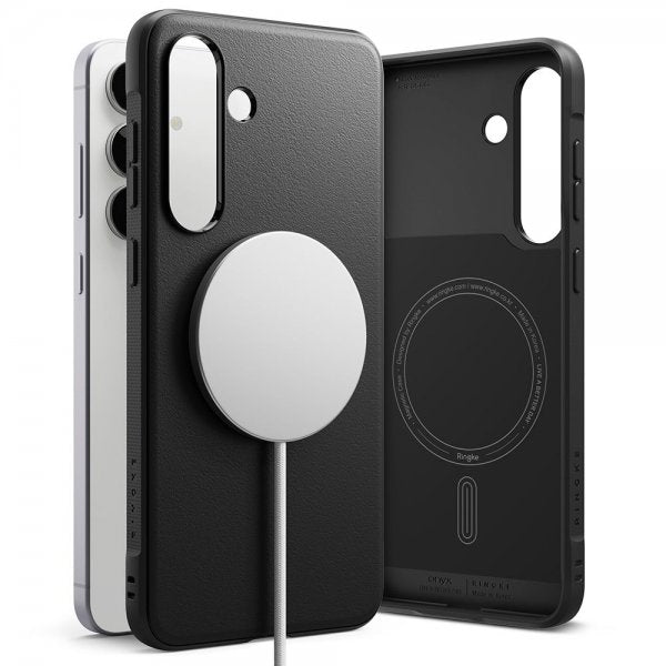 Ringke Samsung Galaxy S25 FE Deksel Onyx Magnetic Svart