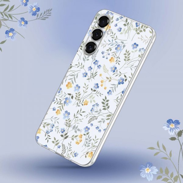 Tech-Protect Xiaomi Redmi 15C Deksel FlexAir Blomstermønster