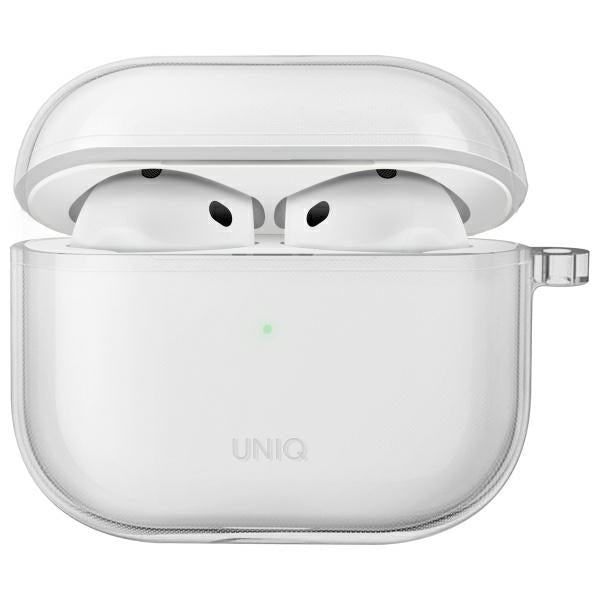 UNIQ AirPods 4 Deksel Glase Transparent