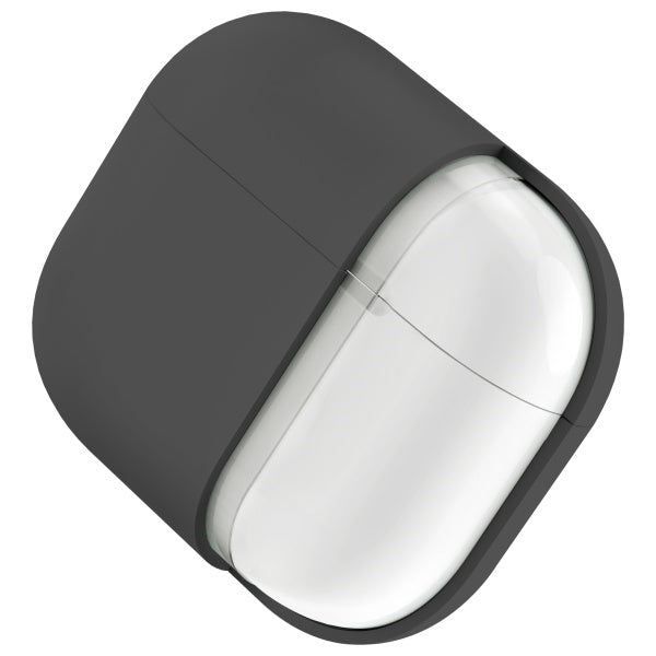 UNIQ AirPods 4 Deksel Lino Grå