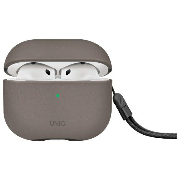 UNIQ AirPods 4 Deksel Lyden DS Grå
