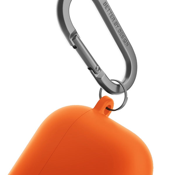 UNIQ AirPods 4 Deksel Earhooks Nexo Oransje