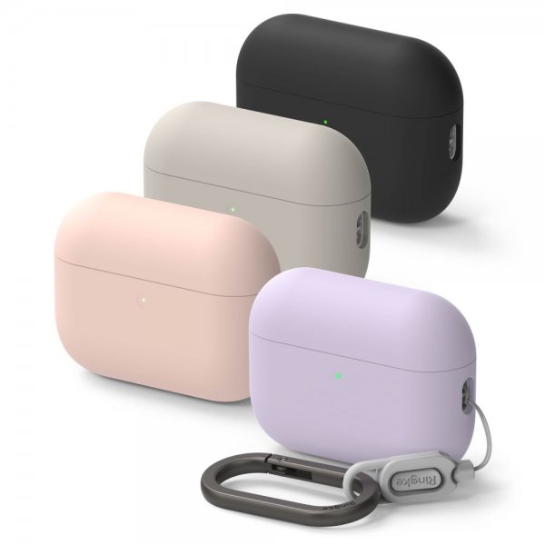 Ringke AirPods Pro 3 Deksel Silikoni Svart