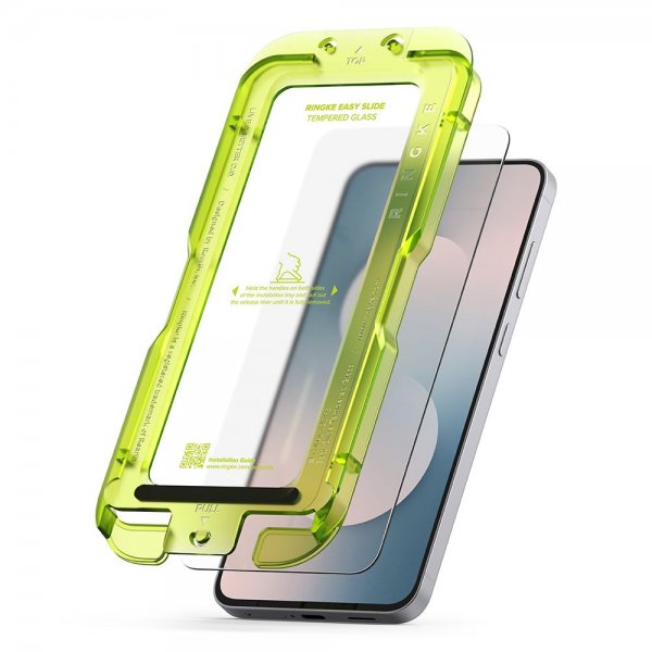 Ringke Samsung Galaxy S25 FE Skjermbeskytter Easy Slide 2-pakning