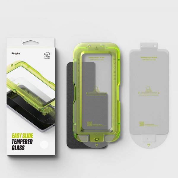 Ringke Samsung Galaxy S25 FE Skjermbeskytter Easy Slide 2-pakning