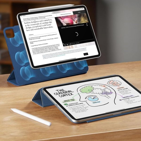 ESR iPad Pro 11 (M4/M5) Etui Rebound Magnetic Blå