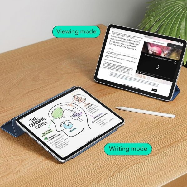 ESR iPad Pro 11 (M4/M5) Etui Rebound Magnetic Blå